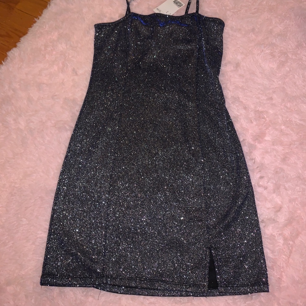 Shimmery mini dress